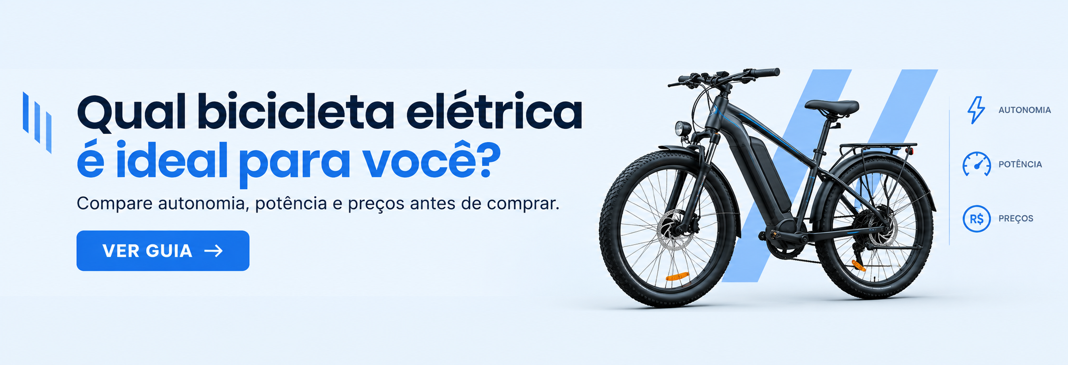 descubra a bicicleta eletrica perfeita para você nesse guia