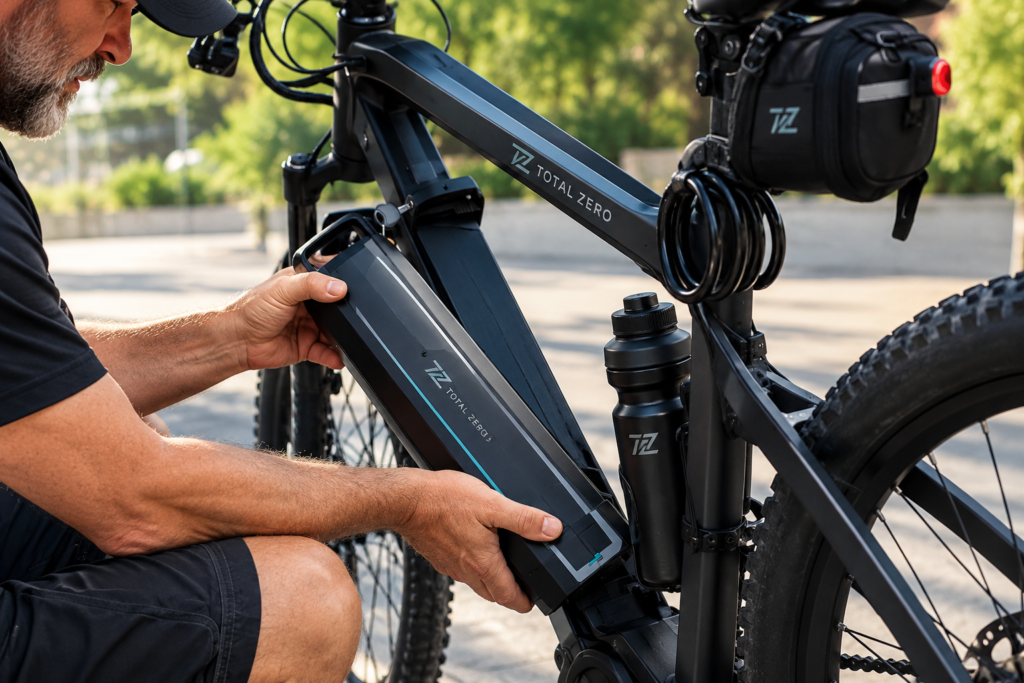 Tudo sobre baterias para bicicletas elétricas trocando a bateria da bike para carregar com cuidado