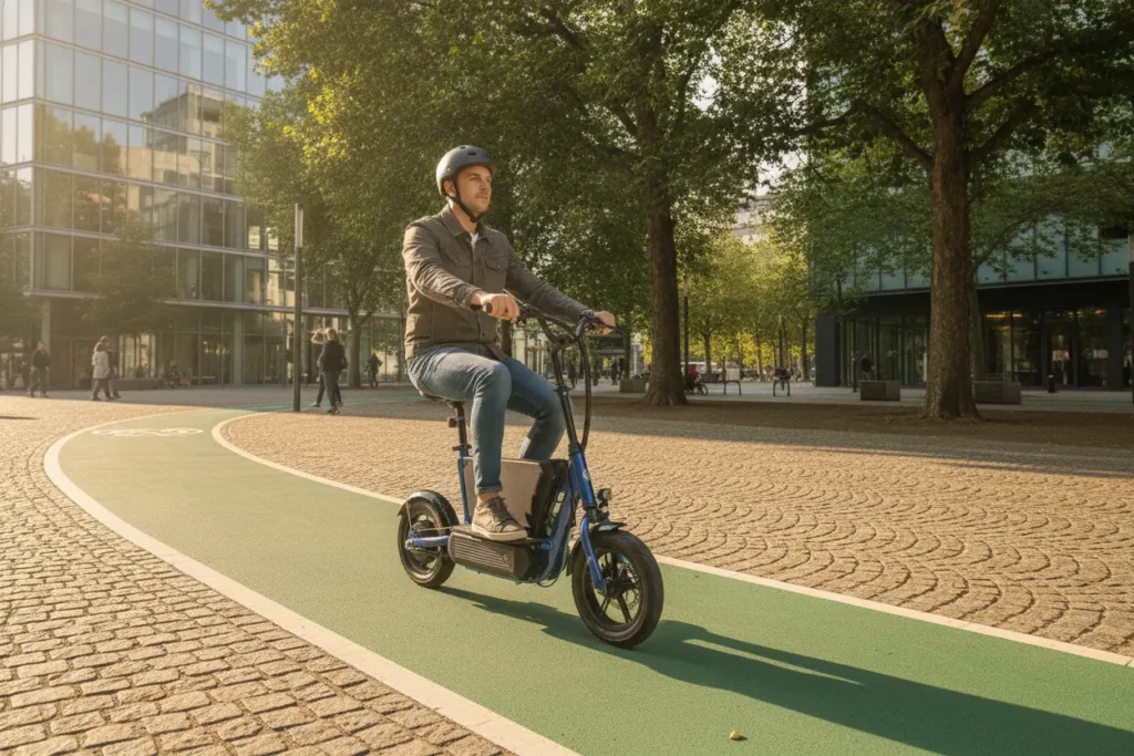Bike scooter elétrica com foco em maior autonomia