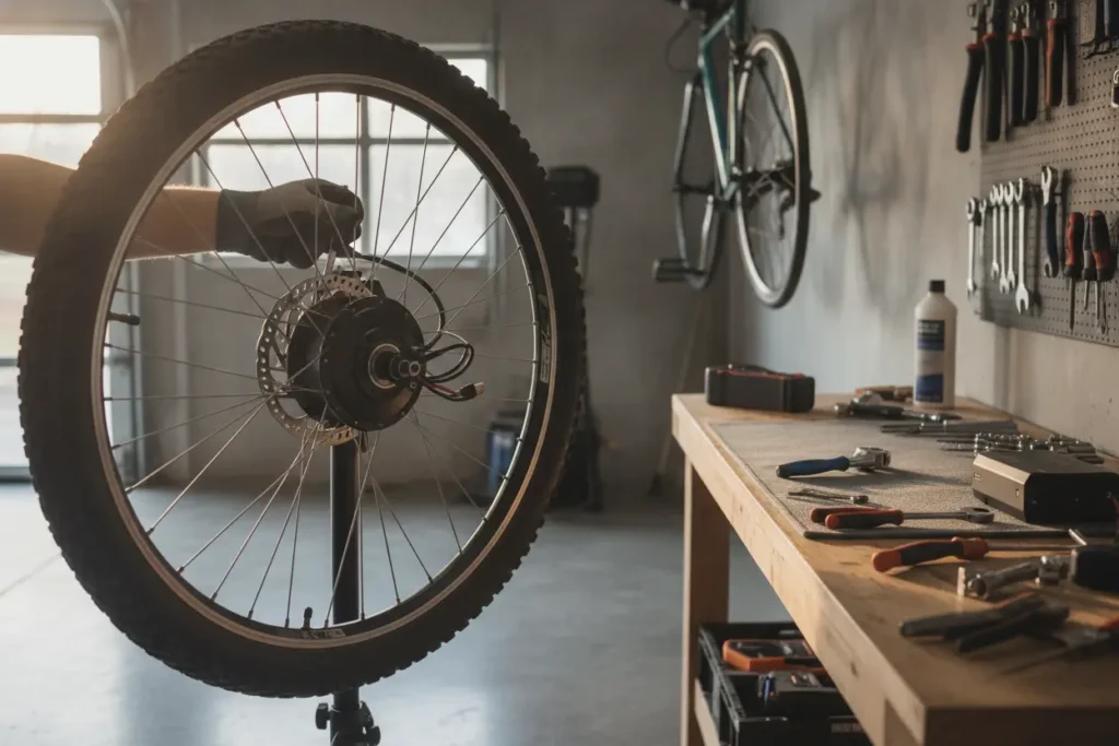 como trocar pneu bicicleta eletrica thumb