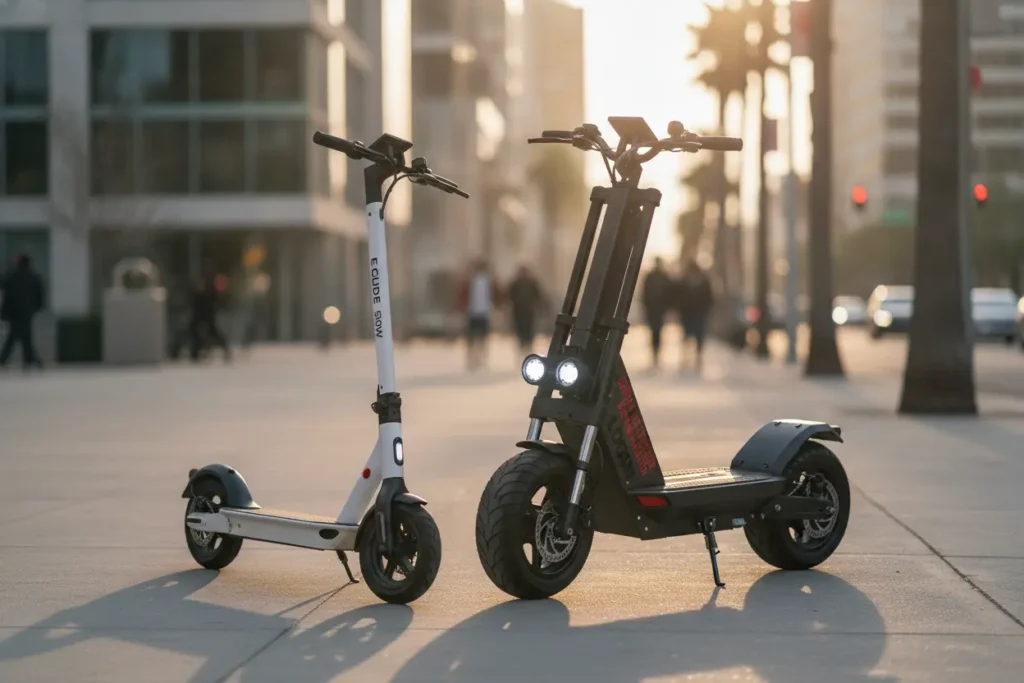 comparativo patinete 500w 1000w