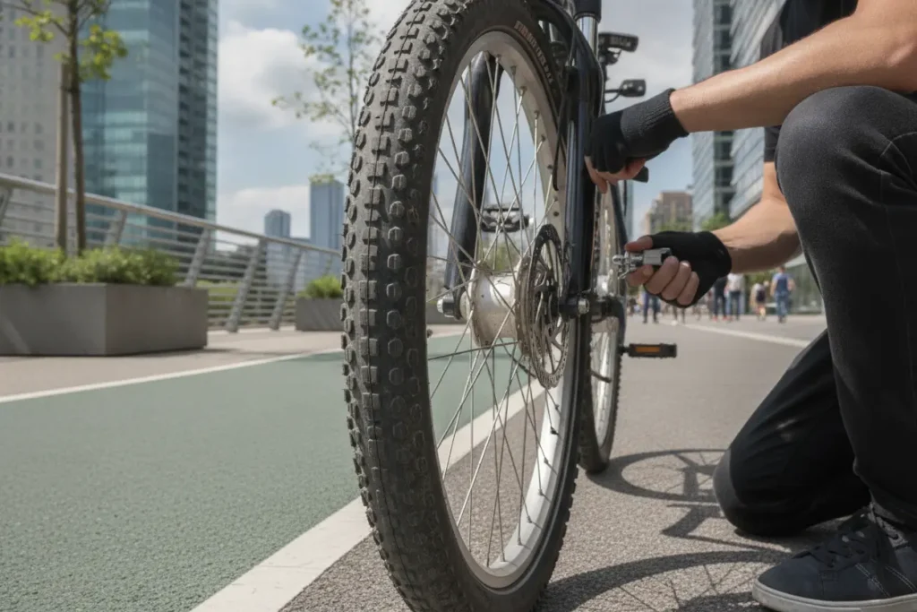 Como Calibrar o Pneu de uma Bicicleta Elétrica no Dia a Dia! Cuidados diários para aumentar a vida útil do pneu
