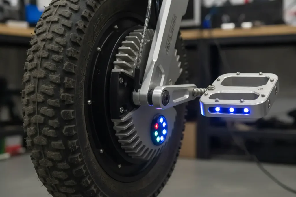 Detalhes técnicos vitais para o monociclo elétrico