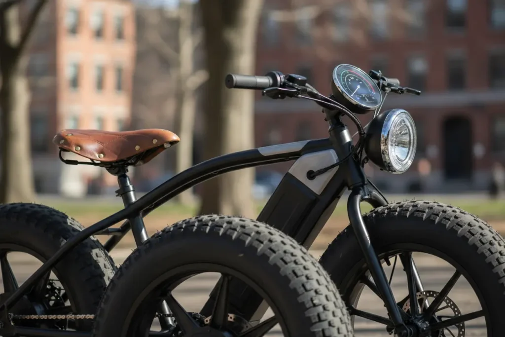 Modelos de bicicleta elétrica com aparência de moto