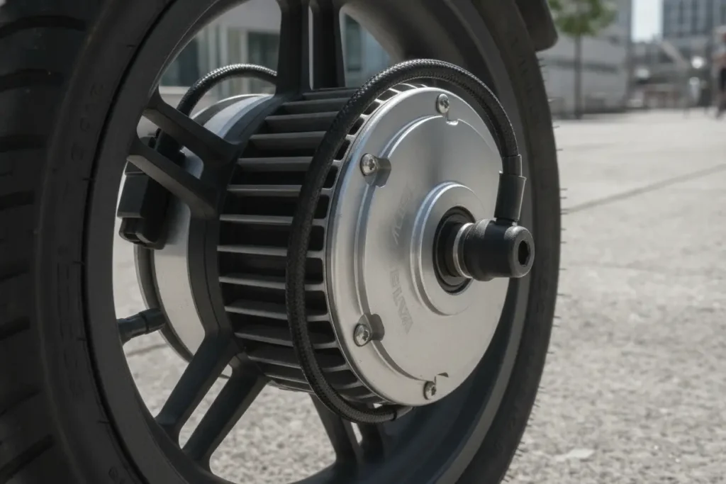 Scooter Elétrica - Guia Completo para Escolher a Melhor Opção Motor elétrico potente para vencer ladeiras na rua