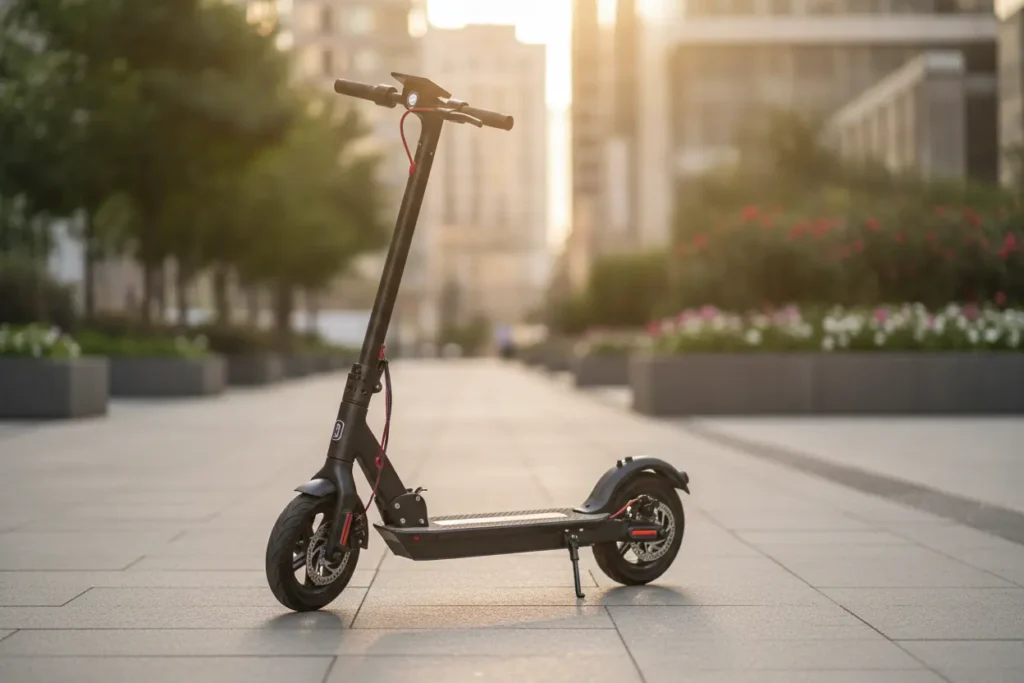 patinete eletrico moderno na cidade 1