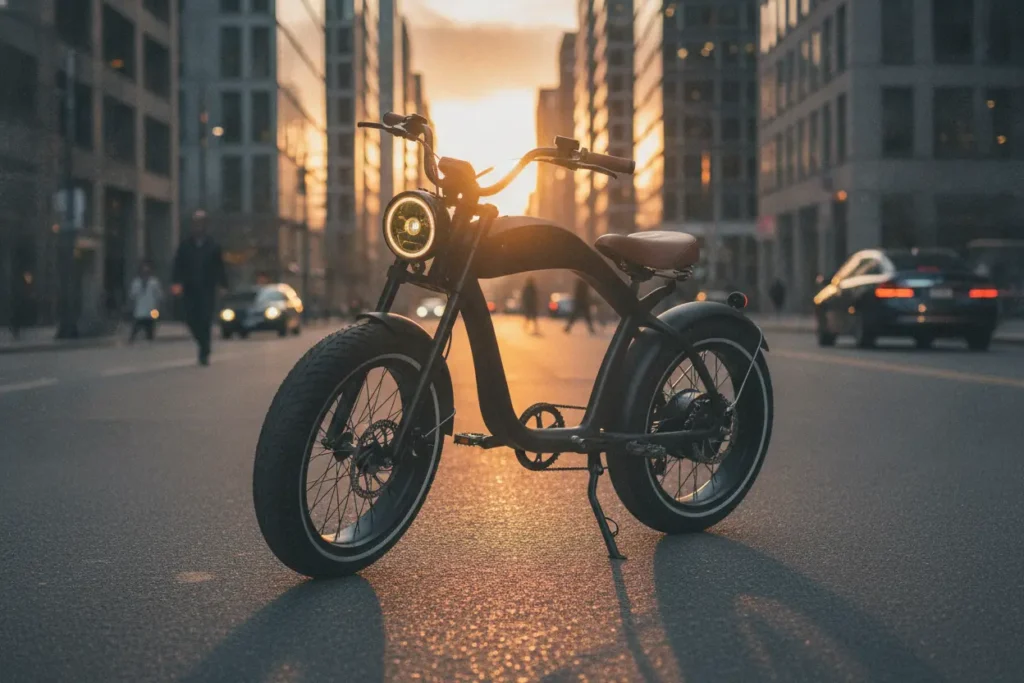 thumbnail bicicleta eletrica estilo moto